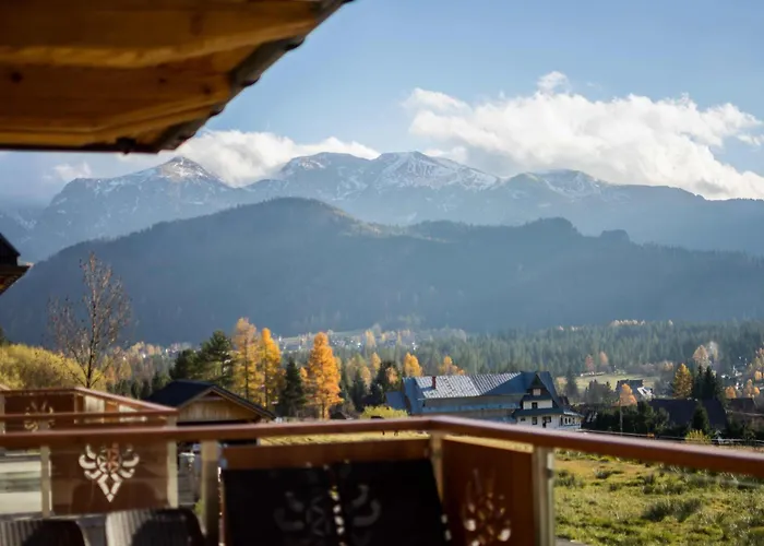 Prywatne Jacuzzi, Sauna, Super Widok! Tatra بيت للعطل *